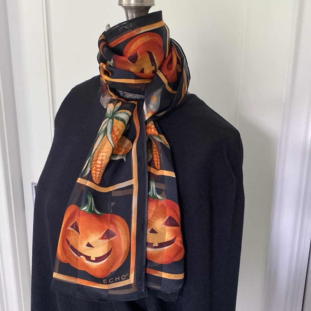 Echo Halloween Silk Scarf - Picture 6 of 6